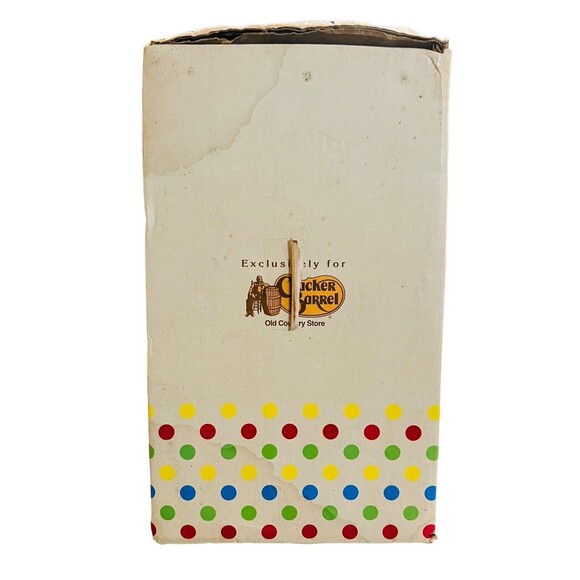 Cracker Barrel Owl Figurine Polka Dots Hits The Spot Colorful Unique Rare - Picture 11 of 14